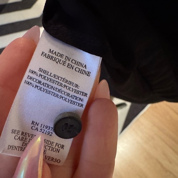 HELMUT LANG Black Sheer Pocket Top Size Small VGUC - Picture 5 of 5